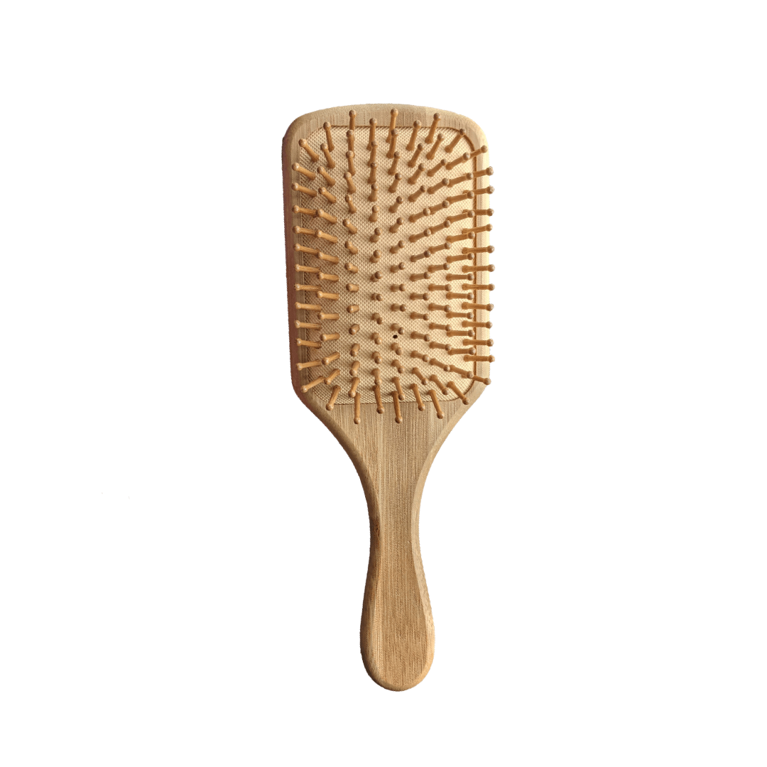 Paddle Style Bamboo Hairbrush - Organify Me
