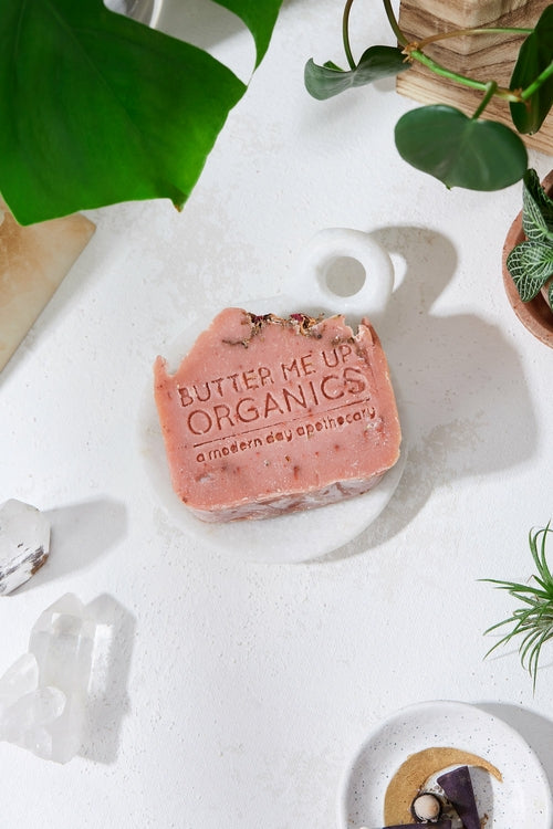 Rose Garden Organic Soap / Vegan Soap / Palm Free - Organify Me