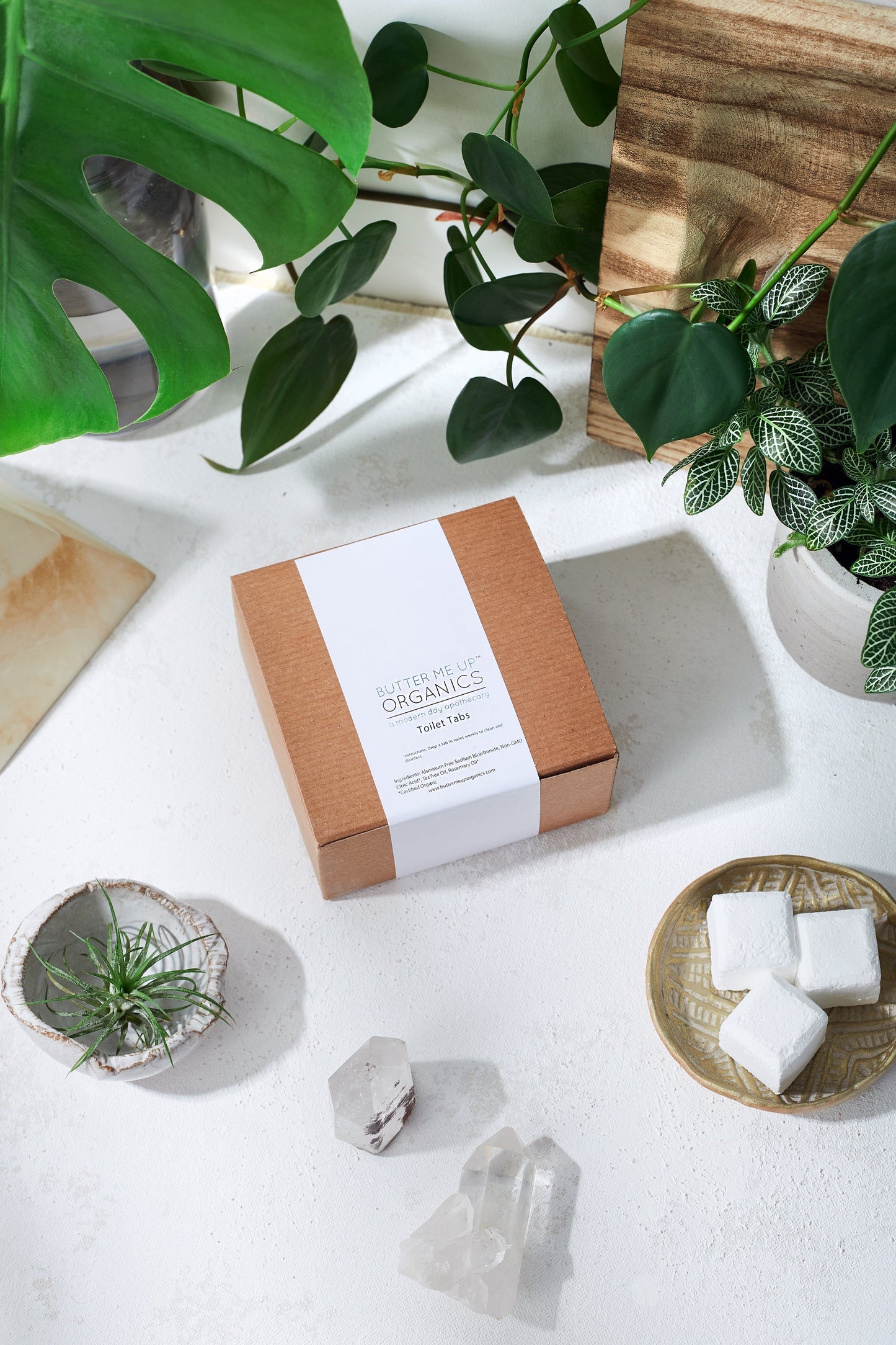 Organic Toilet Tabs / Antibacterial / Toilet Cleaning - Organify Me
