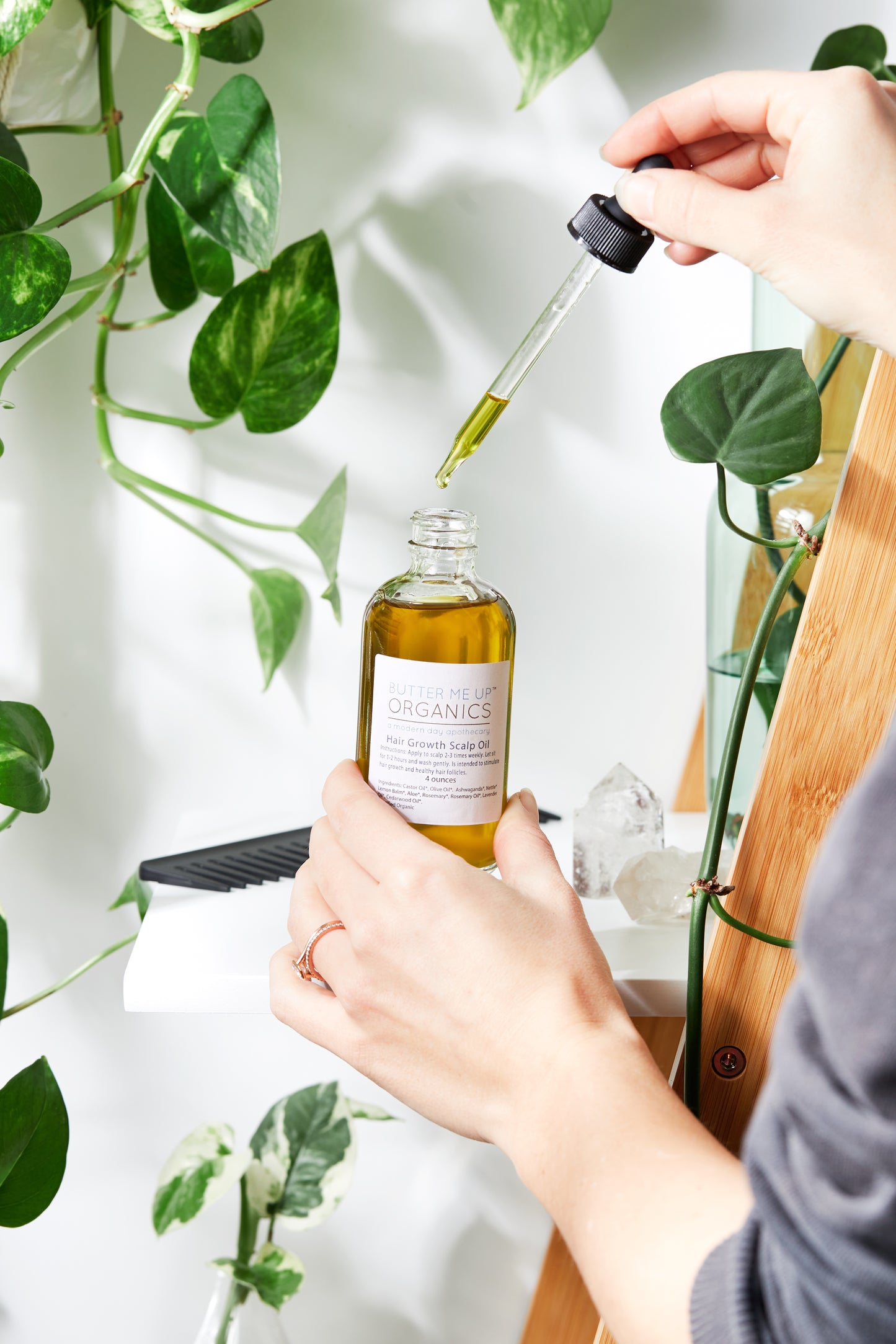 Organic Scalp Treatment / Scalp Oil / Hair Growth / Organic Hair Oil / - Organify Me