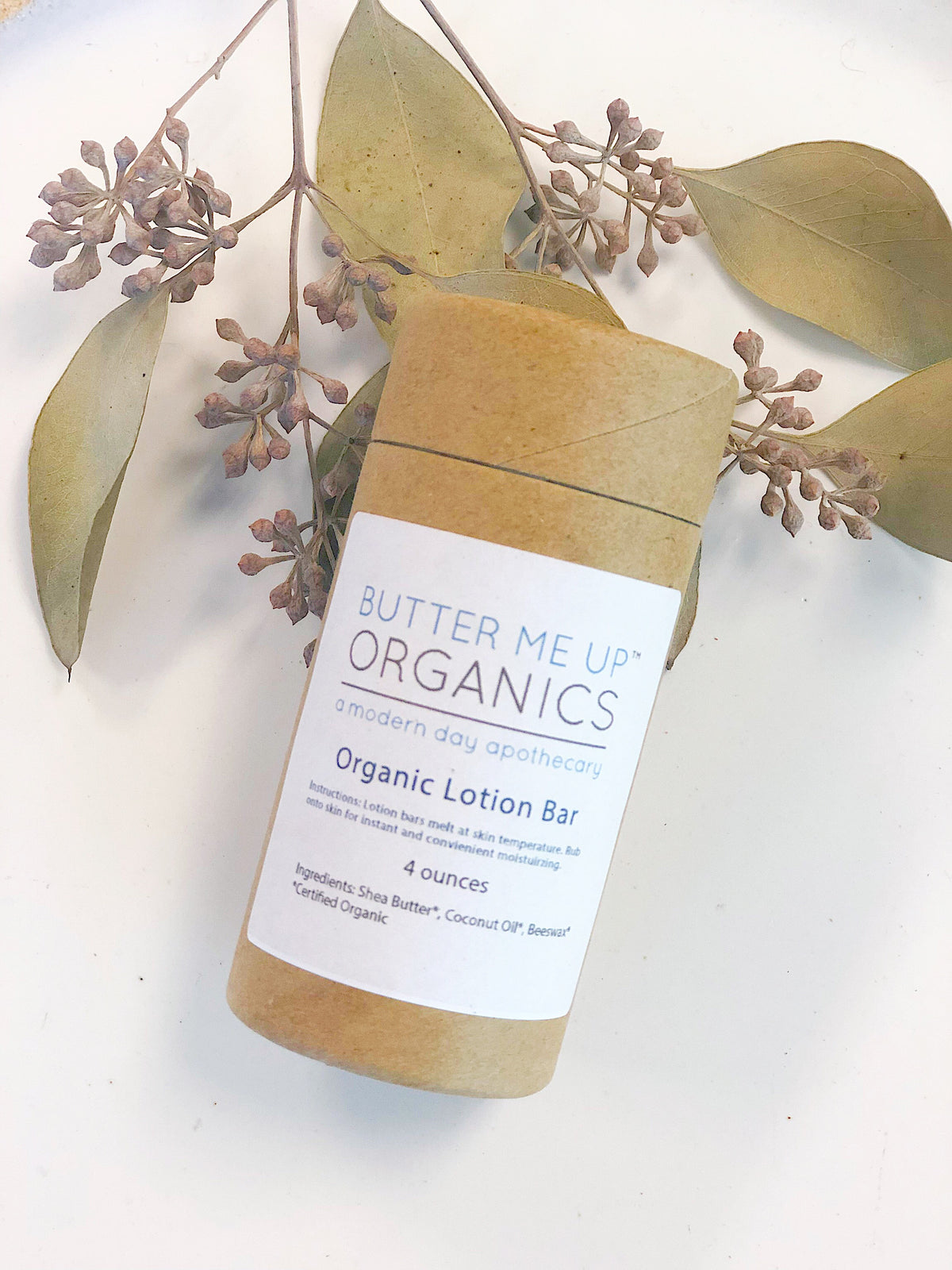 Organic Lotion Bar Shea Butter and Coconut Oil - Organify Me