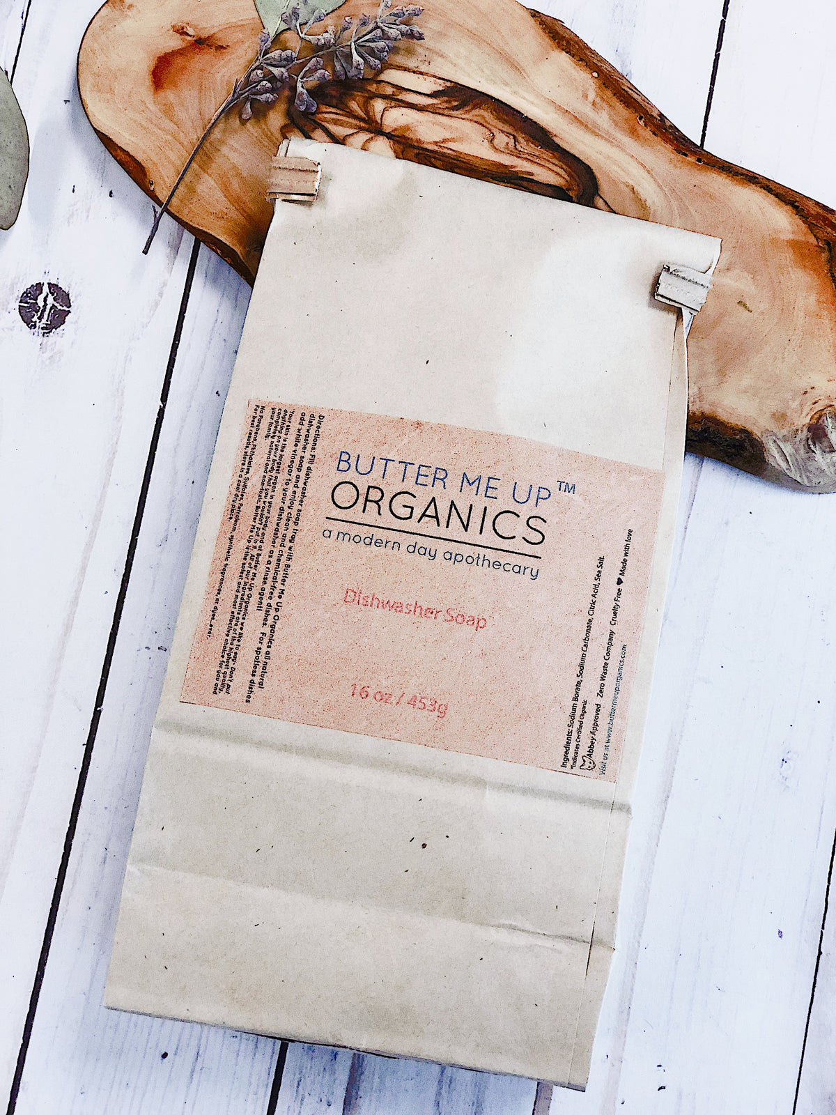 All Natural Dishwasher Soap - Organify Me