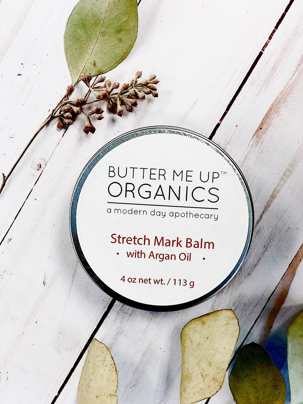 Organic Stretch Mark Body Butter with Argan Oil - Organify Me