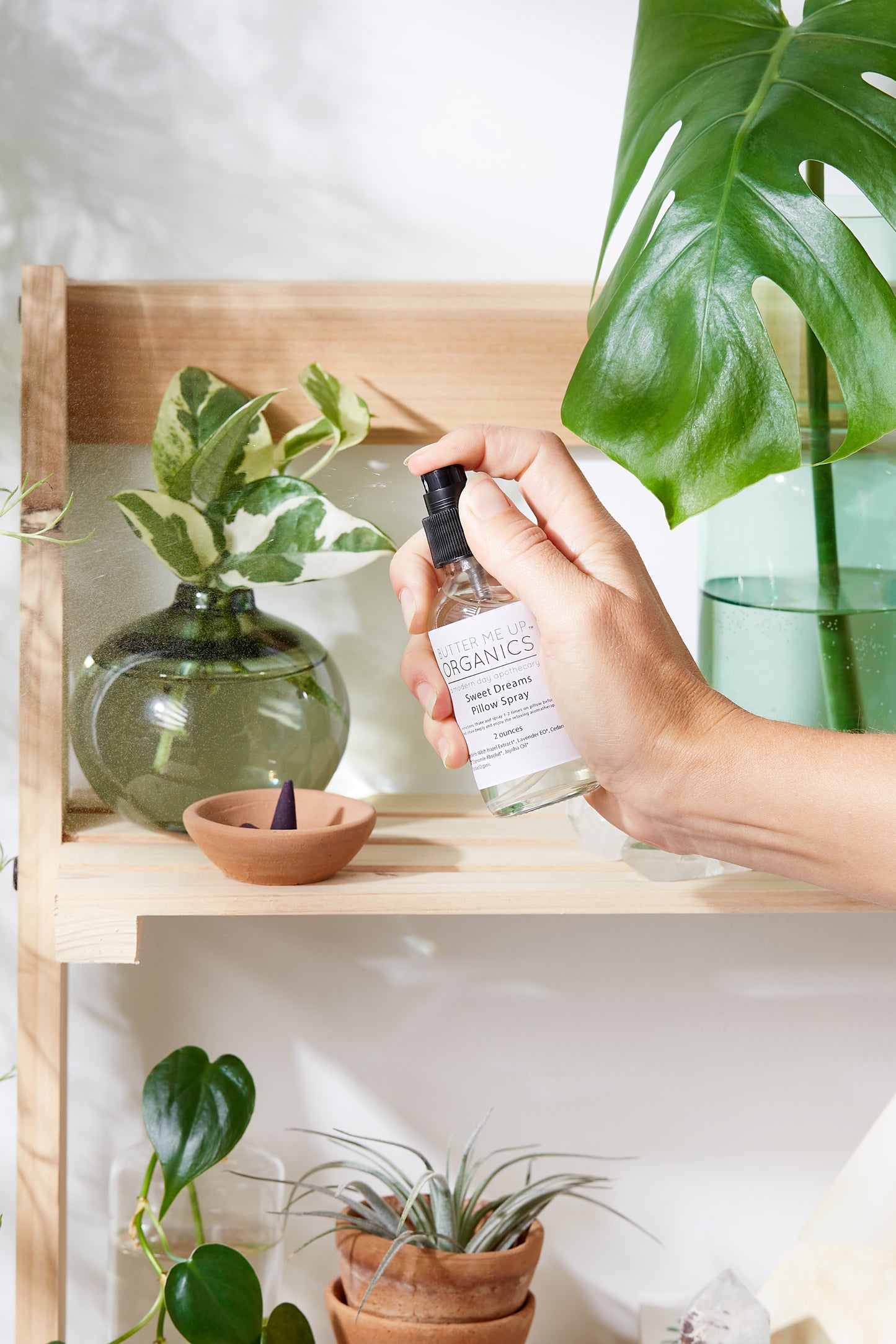 Organic Pillow Mist / Aromatherapy / Relaxing Essential Oils / Gentle - Organify Me