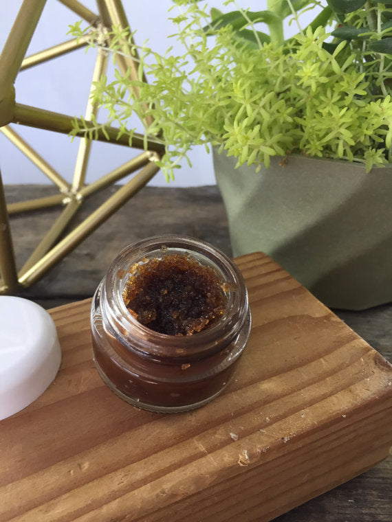 Organic Chocolate Lip Scrub Flaky Chapped Lips - Organify Me