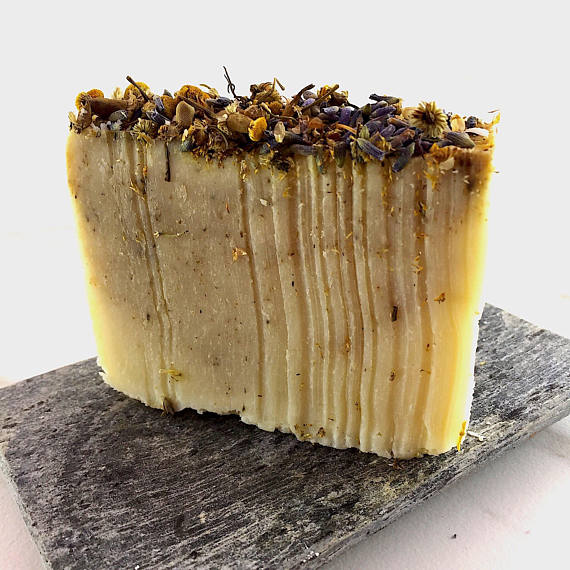 Calming Lavender and Chamomile Vegan Soap - Organify Me