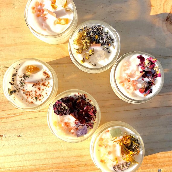 Space Clearing Candle/ Intention candle / organic - Organify Me