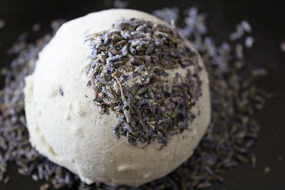 Organic Bath Bomb Calm Bomb- TWO SIZES lavender - Organify Me