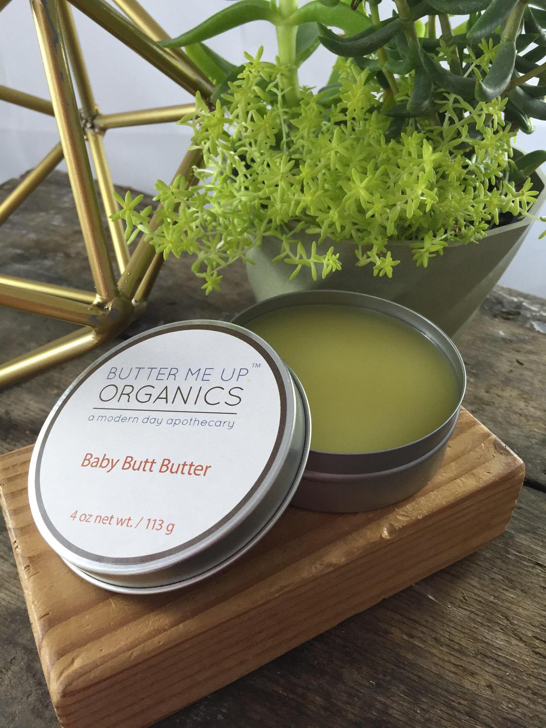 Baby Butt Butter / Organic Diaper Cream / Cloth Diapers Safe - Organify Me