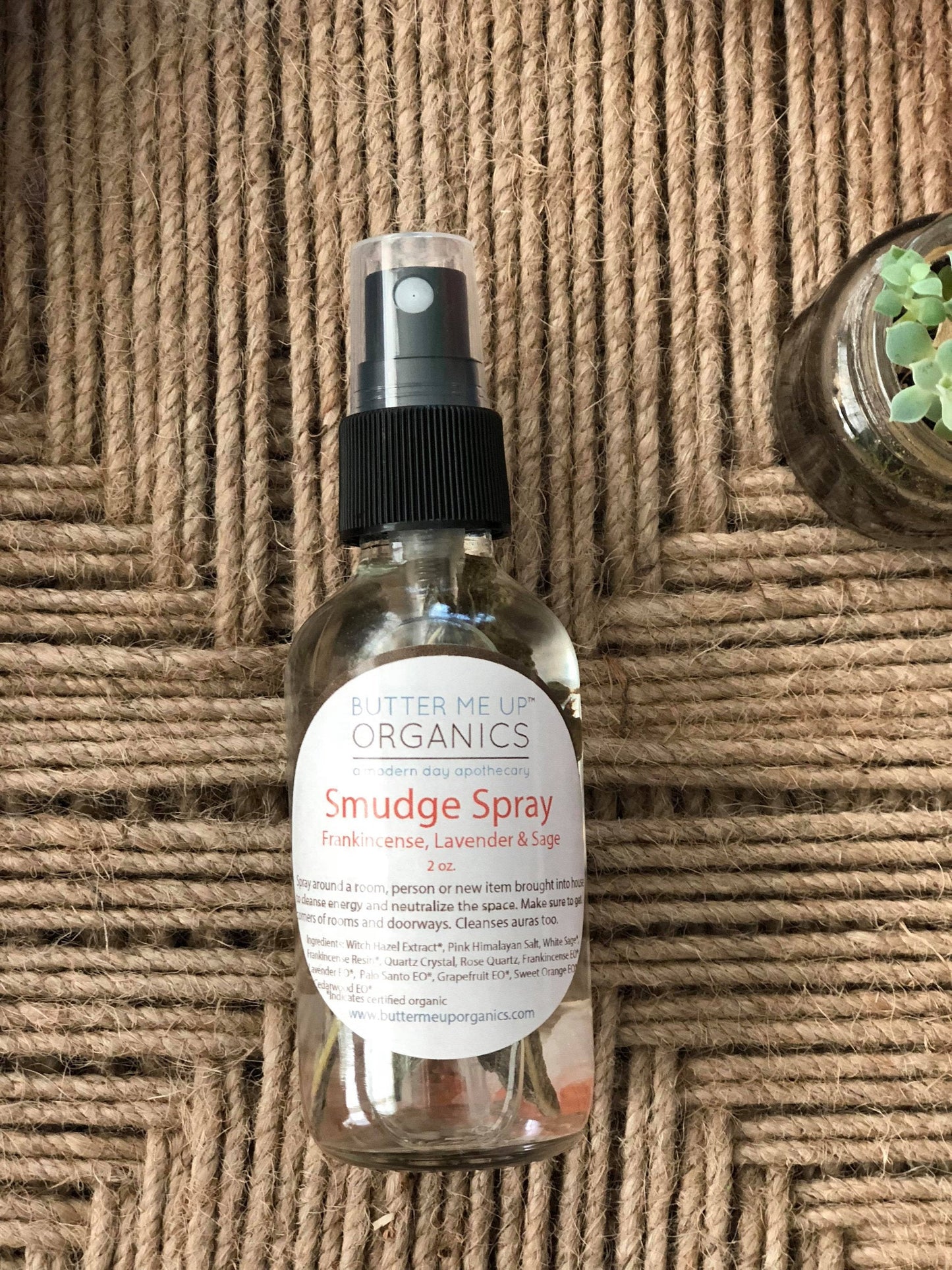 Organic Energy Cleansing Spray / Smudge Spray / Space Clearing / - Organify Me