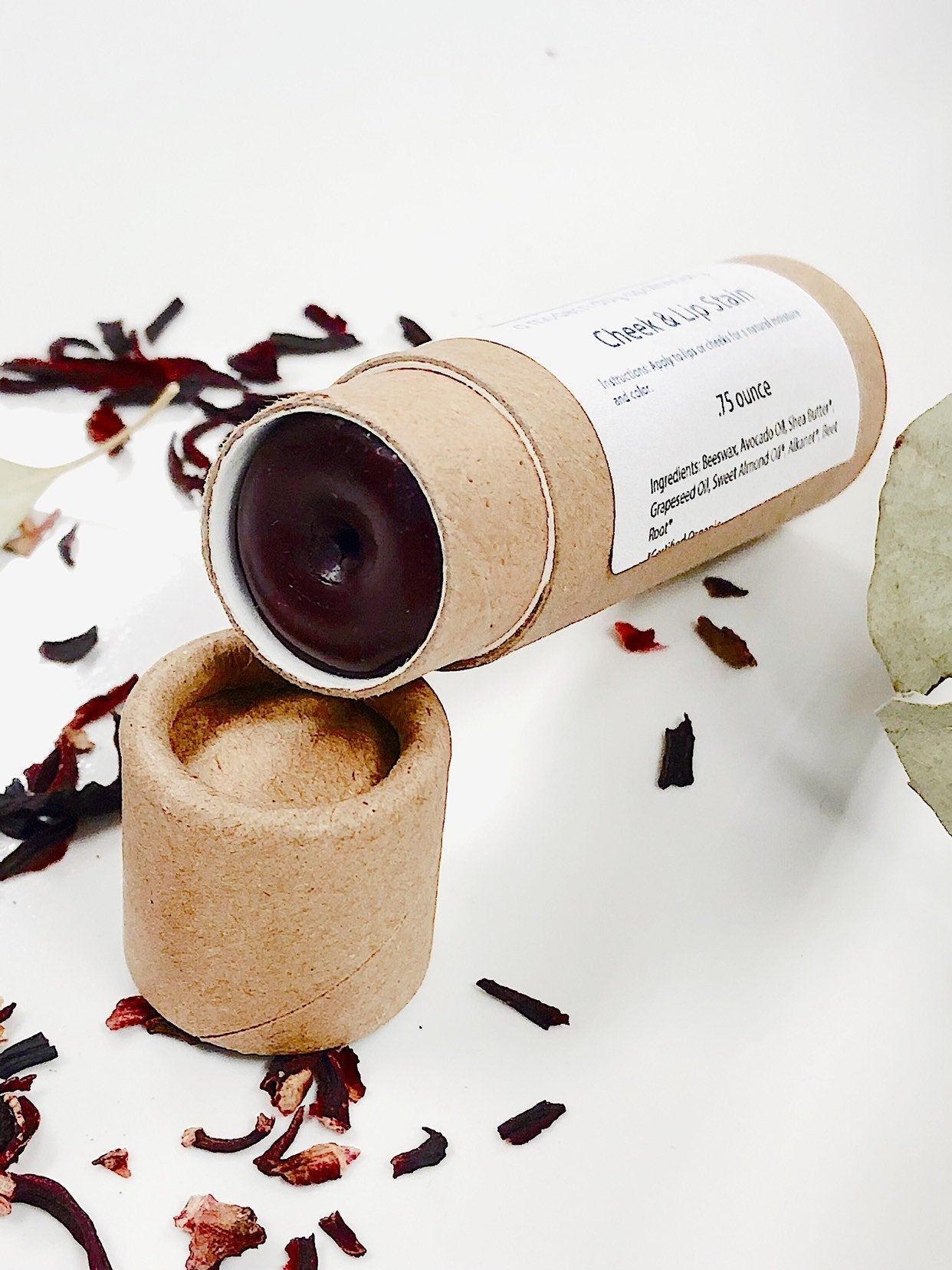 Organic Natural Cheek And Lip Stain / Lip Color / Organic Tinted Lip - Organify Me