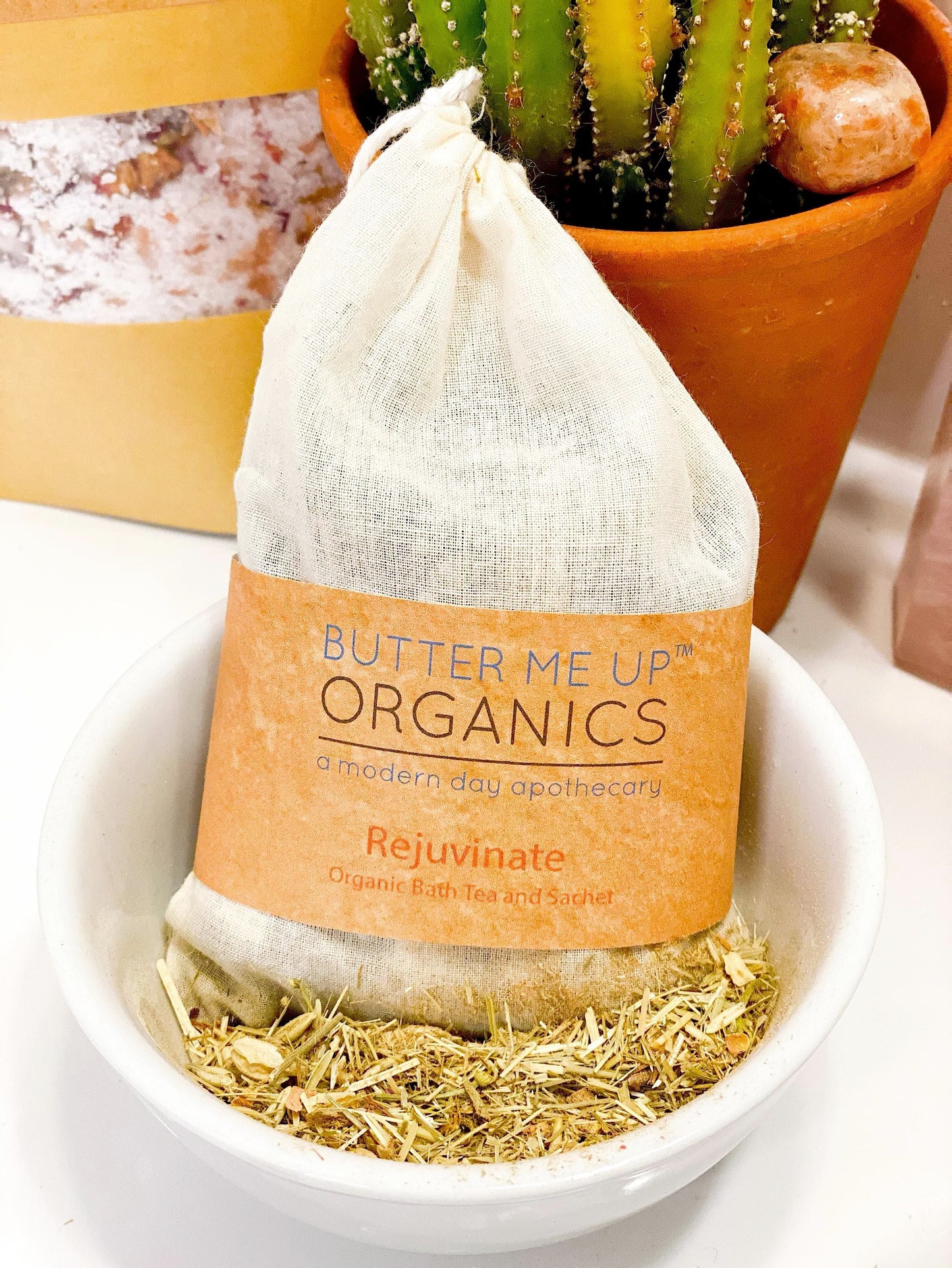 Organic Rejuvenating Bath Tea or Sachet - Organify Me