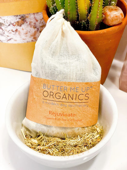 Organic Rejuvenating Bath Tea or Sachet - Organify Me