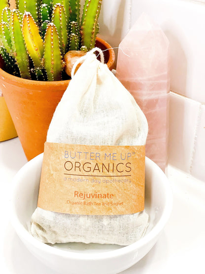 Organic Rejuvenating Bath Tea or Sachet - Organify Me