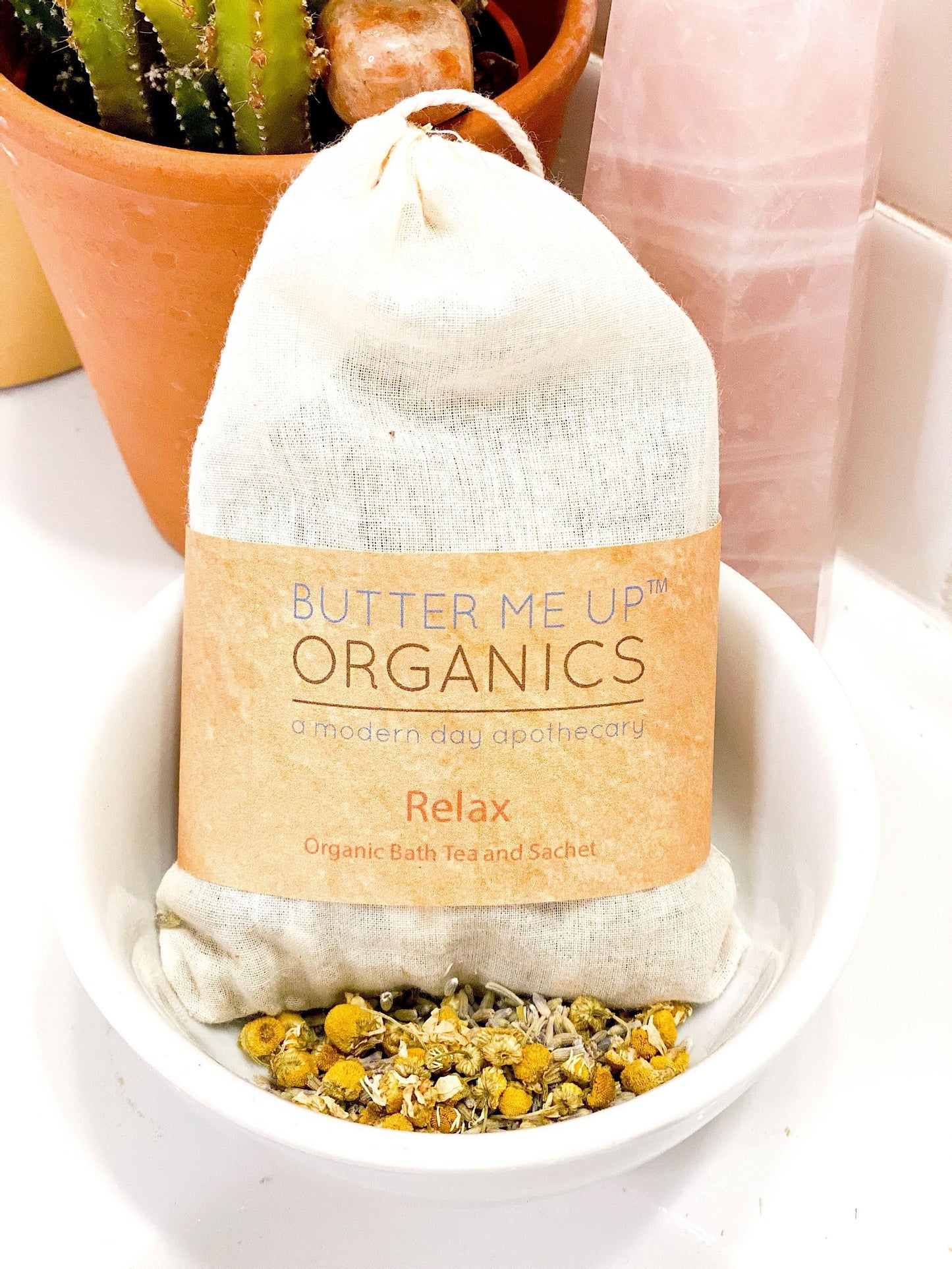 Organic Relaxation Bath Tea or Sachet - Organify Me
