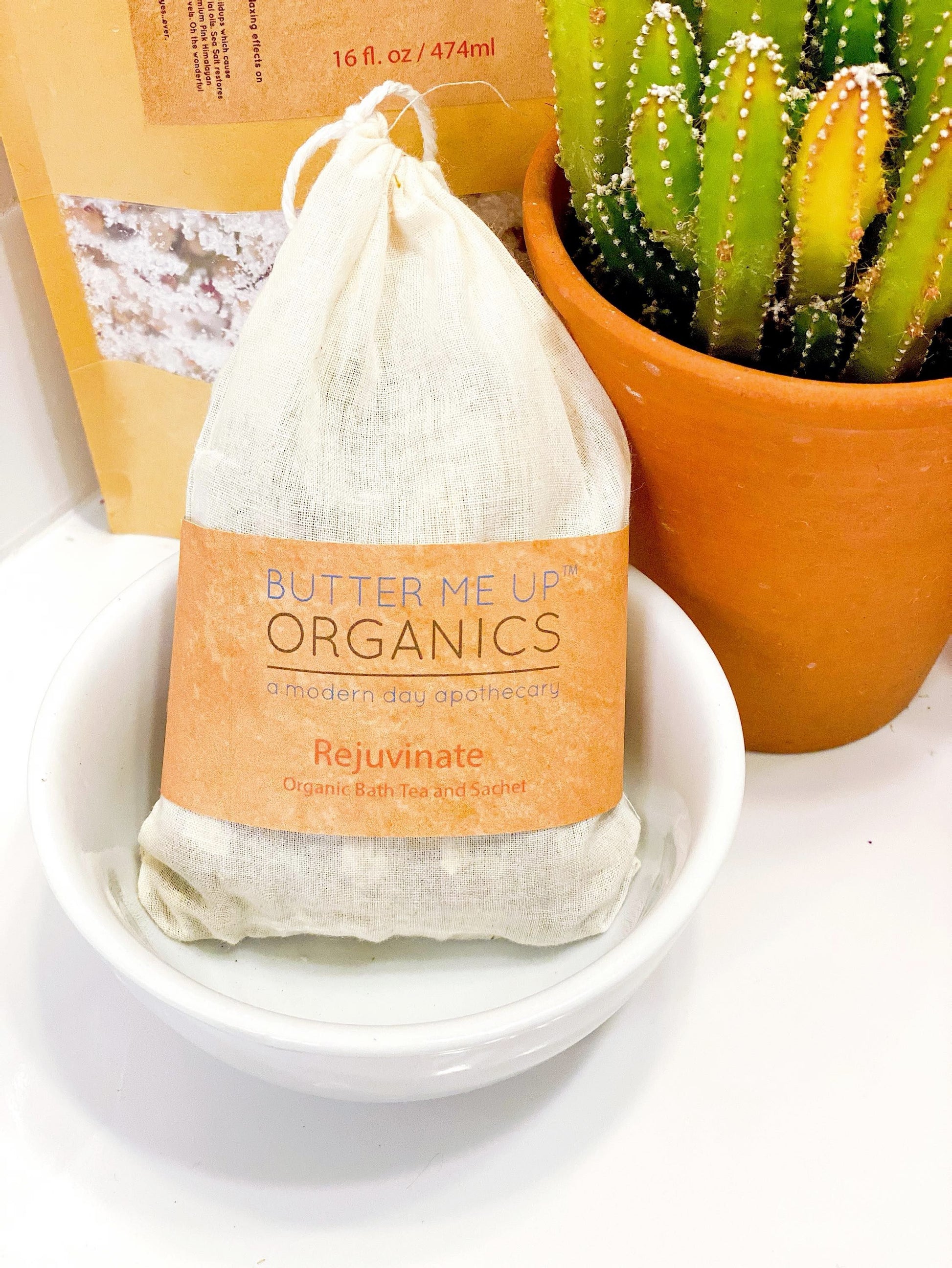 Organic Rejuvenating Bath Tea or Sachet - Organify Me