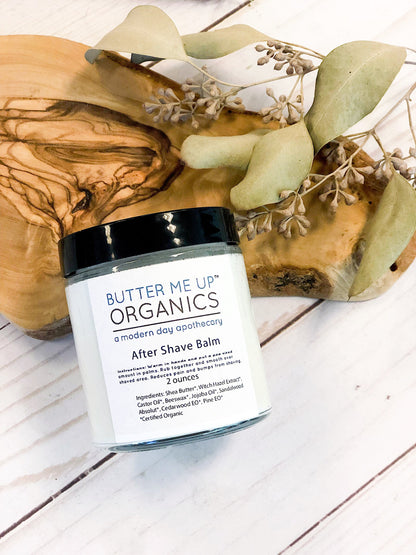 Organic After Shave Balm / Organic After Shave / Moisturizing After - Organify Me