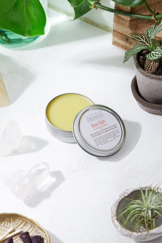 Moon Balm / Menstrual Care / PMS / Period Cramps / Hormone Balancing / - Organify Me