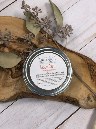 Moon Balm / Menstrual Care / PMS / Period Cramps / Hormone Balancing / - Organify Me
