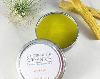 Handmade Organic Vapor Rub / Sick Balm - Organify Me