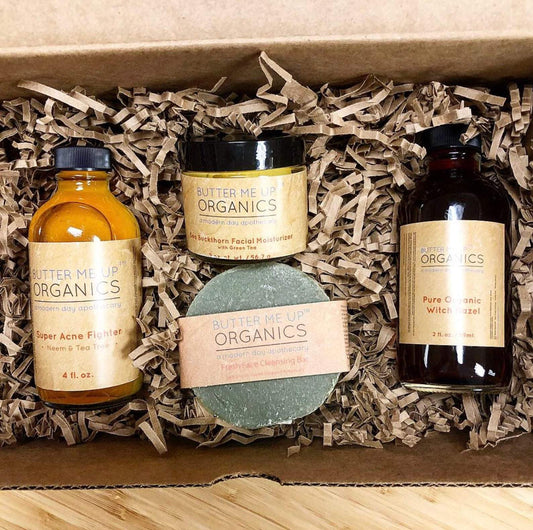 Acne Bundle / Organic Skincare / Clear Skin / Organic Acne treatment - Organify Me