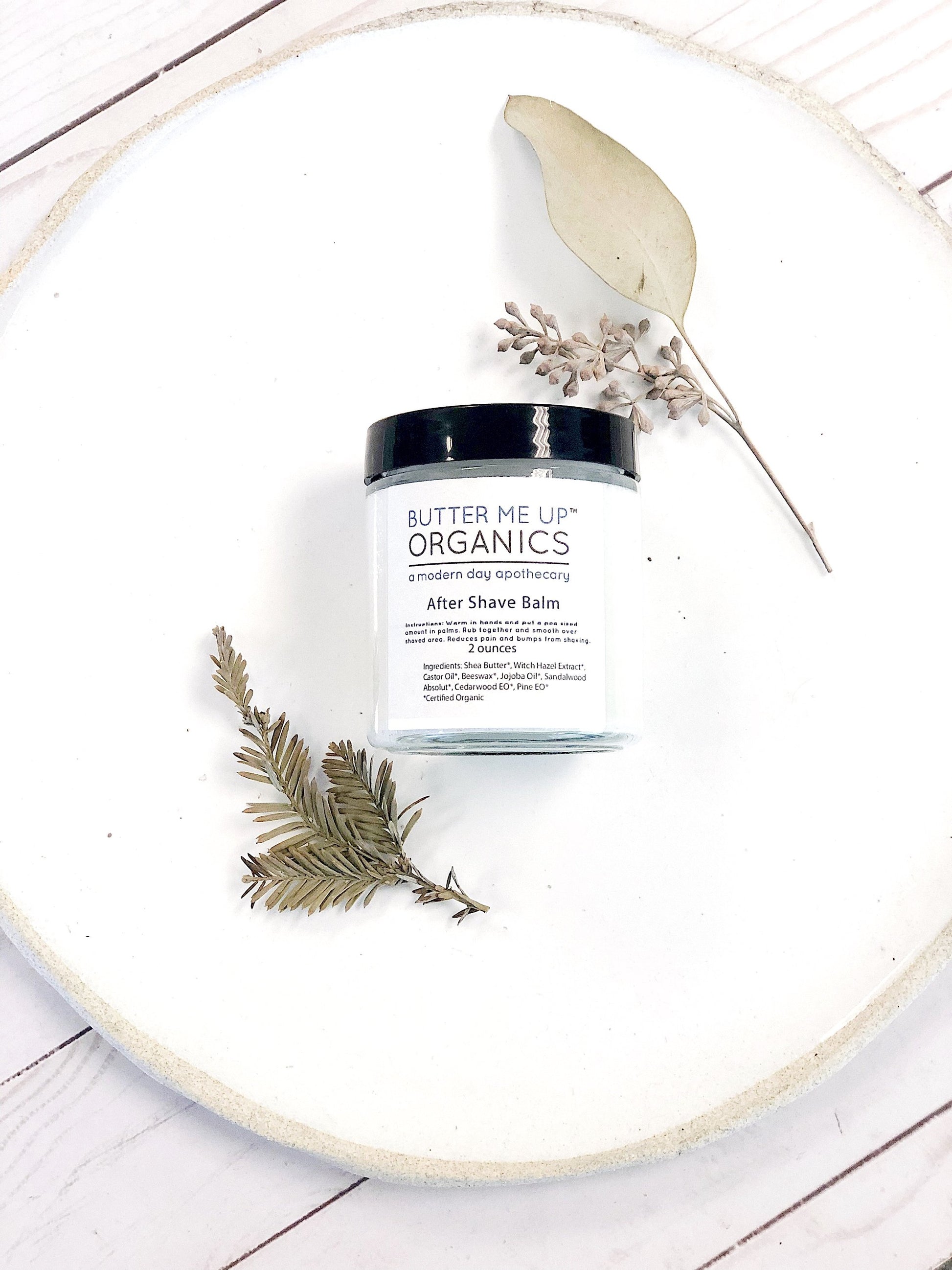 Organic After Shave Balm / Organic After Shave / Moisturizing After - Organify Me