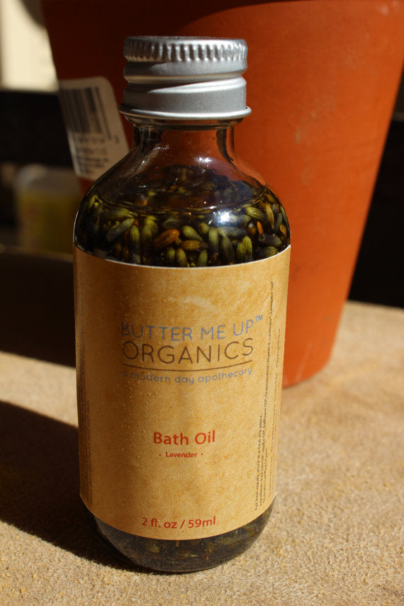 Bath Oil Healing and Relaxing Lavender - Organify Me