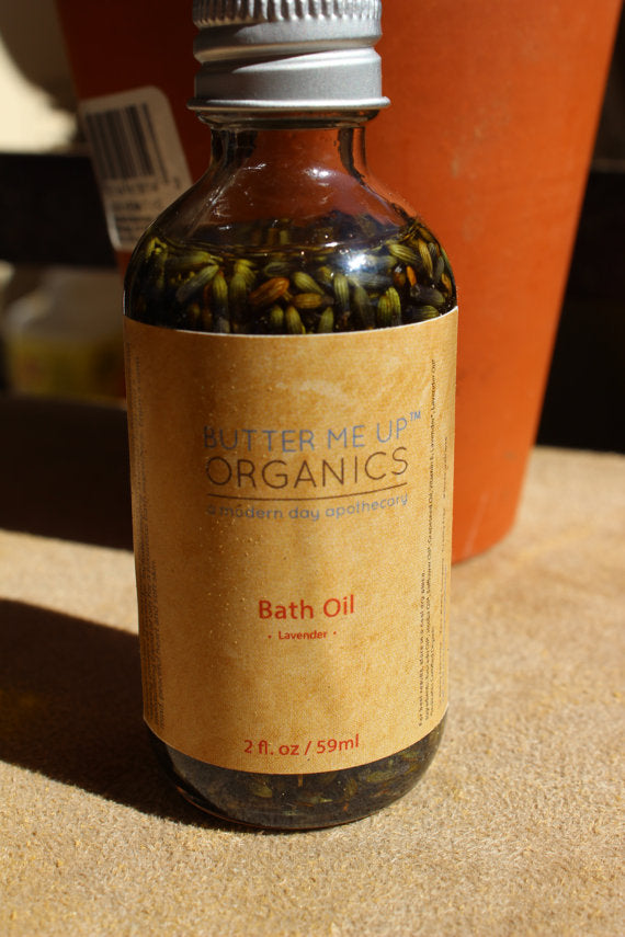 Bath Oil Healing and Relaxing Lavender - Organify Me