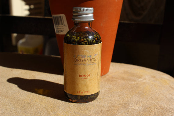Bath Oil Healing and Relaxing Lavender - Organify Me
