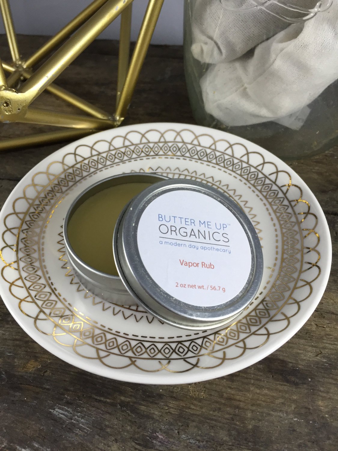 Handmade Organic Vapor Rub / Sick Balm - Organify Me