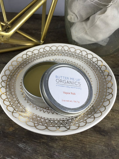 Handmade Organic Vapor Rub / Sick Balm - Organify Me