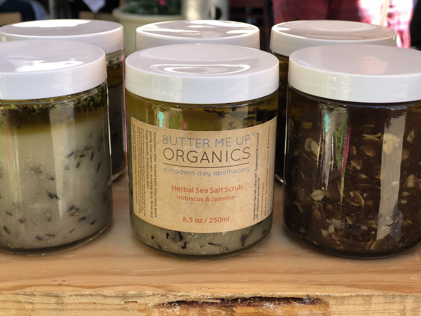 Organic Sea Salt Herbal Scrub Spa Pamper Treat - Organify Me
