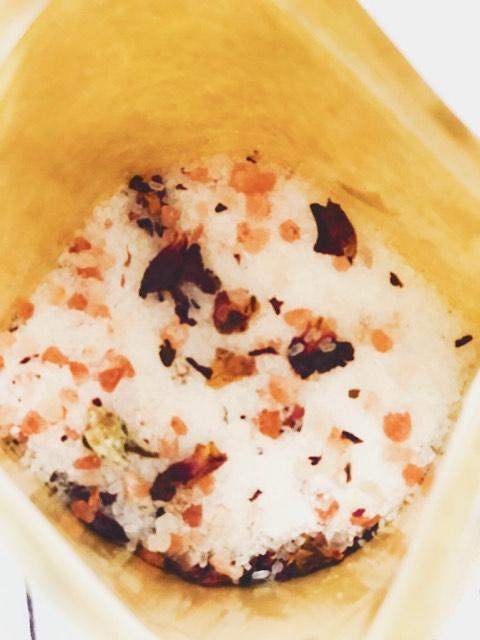 Organic Rose Salt Soak / Epsom Salt Soak / Pink Himalayan Sea Salt / - Organify Me
